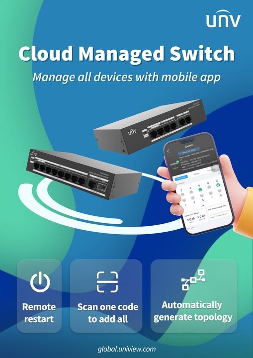 Облачные коммутаторы Uniview