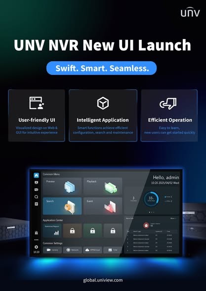 Как новый интерфейс Uniview NVR меняет подход к видеонаблюдению