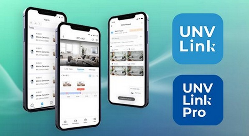 UNV Link и UNV Link Pro – новые мобильные приложения для управления мониторингом