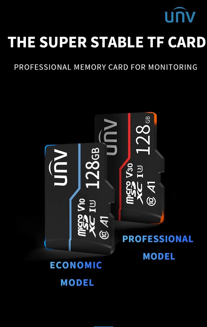 TF-карты Uniview для систем видеонаблюдения