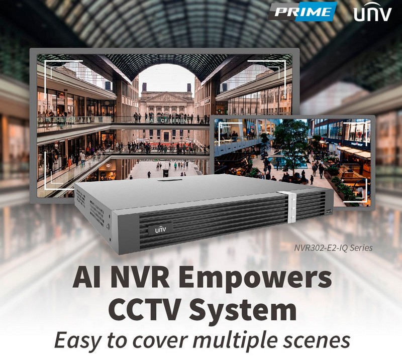 UNV NVR302-E2-IQ – новые интеллектуальные регистраторы Uniview